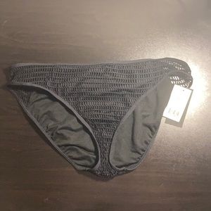 Kenneth Cole New York Wrapped In Love Solid Hipster Bikini Bottom Swimsuit